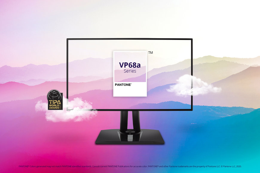 ViewSonic's ColorPro Professional Monitor-serie wint TIPA World Award 2021 voor zijn kleurprestaties